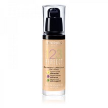 부르조아 123 퍼펙트 리퀴드 파운데이션 룩, Shade 51 Vanille Clair SPF 10