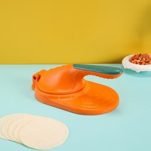 만두만드는기계 자동가정용왕만두빚기 소형손만두빚기 DIY 만두 메이커 반죽 프레싱 도구 스킨 인공물 기, 01 주황색