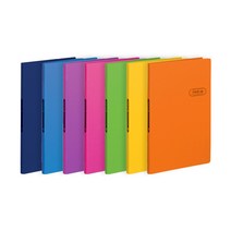 파일철 클리어화일 A4 20매 증권 부동산 계약서 문서 서류화일 레포트 화일철, 청색