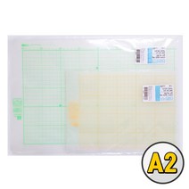 프롬 칼라커팅매트A2 데스크매트, 1개입