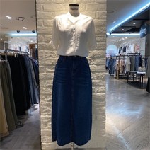파파야 SH01 브이넥 반팔프릴 블라우스 PNMRBL007B