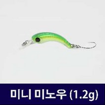 용인낚시쇼핑몰 송어용 미니 미노우 (1.2g)플로팅, 6