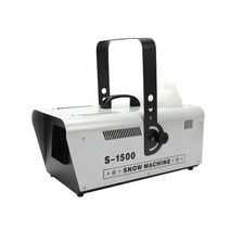 무대 공연 스노우 머신 결혼식 특수효과 눈송이 1500W, 리모컨: 1500w 머신 + 오일 2병