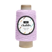 울클럽 샤블리 콘사 뜨개실 100g 1콘, 129 라일락, 1개