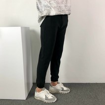 쏘시크 남자 허리 밴딩 폴리 트레이닝 조거 팬츠