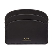 A.P.C.(아페쎄) [애트니]아페쎄 하프문 여성 카드지갑 PXAWV F63270 LZZ BLACK
