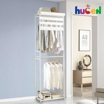 휴센 골드 640R 롤스크린형 행거/드레스룸/특가/원룸옷장/무배, 골드 640+무지롤