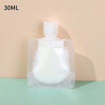 30/50/100ml 포장 백 스탠드 업 스파우트 파우치 빈 로션 샴푸 여행 가방, [10] 30ml-2pcs