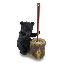 Black Bear Butler 화장실 브러시 및 홀더 2피스 세트 미국직송 289315