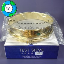 청계씨브 지름203mm 체눈300um 시험체 표준체 Sieve