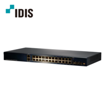아이디스 CCTV 부자재 기가 24포트 330W POE 스위치 허브 DH-2126PFN