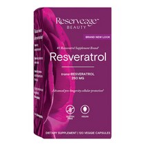 리저브에이지 레스베라트롤 250mg / 500mg 30캡슐, 옵션 1. 레스베라트롤 250mg 30캡슐