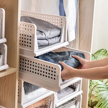 슬라이딩 적층 서랍형 옷장 트레이 정리함 접이식 h, h 높은형, h 본상품선택