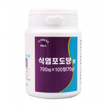 휘트니스 식염포도당 정, 1병, (병) 100정, 100정