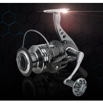 LBD릴 에깅 브레이크릴 스피닝 바다낚시 릴 14축, 200m 나일론 와이어  7500 좌우 교환형