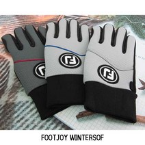 풋조이골프 방한겨울 골프장갑 윈터소프 양손 남성, 블루