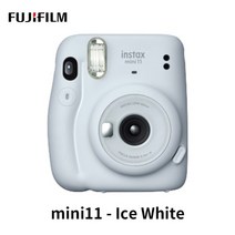 입문용필름카메라 다회용 수동 fuji instax mini11 즉석 원산지 fujifilm 핑크블루그레이화이트퍼플 instax 미니 필름 인화지 핫, 아이스 화이트, 카메라 20 필름 세트