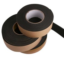 산업현장 패킹 에바 스폰지테이프 검정 30mm EVA 공업, 1개, 두께5mm
