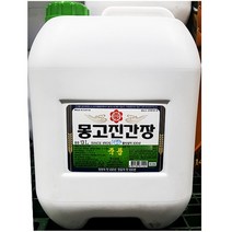 부천 몽고 진간장 13L 말통간장 식당 업소용 대용량 식자재, 1개