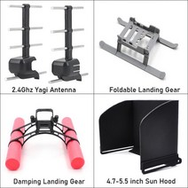 액션캠 카메라 드론 액세서리 STARTRC DJI Mini 2 신호 부스터 Yagi 안테나 범위 확장기 증폭기 5.8G DJI Mavic 3 Air 2 2 S Drone Remote Controller, 11 2.4Ghz 4in1 Combo