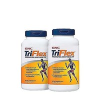 GNC TriFlex 트라이플렉스 조인트서포트 Targeted Joint Glucosamine Chondroitin MSM 240 Caplets 2팩