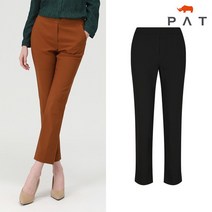 PAT(여성) PAT여성 밴딩레터링 일자핏 팬츠_QF61602