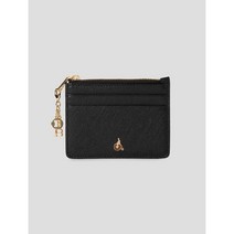 [빈폴ACC] (BE31A4T155) 루시 (LUCY) 지퍼카드지갑 - 블랙