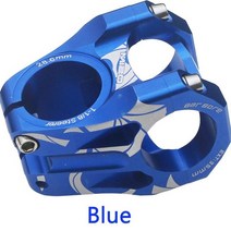 스템 가변 카본 자전거 31.8 짧은 핸들 바 도로 0도 31.8mm 핸들 바 dh am fr enduro bike stem bike parts, 푸른