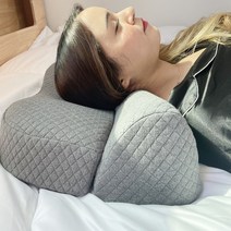 룸레브 경추베개 일자목 목디스크 숙면 베개 거북목, 1개