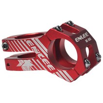 알루미늄 합금 31.8mm 스템 마운틴 BMX 로드 바이크 짧은 스템 28.6mm 핸들바, 31.8x45mm, 빨간색