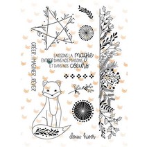 2021 DIY scrapbooking/photo album 용 새 프랑스 크리스마스 클리어 스탬프/인감 장식용 투명 스탬프 A505, 03 11X16CM