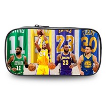 NBA 마이클 조던 LA 레이커스 코비브라이언트 굿즈 필통 파우치 수납 케이스 커리 제임스 농구스타, O