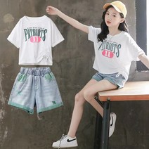 유니콘아동복 여아 PATRIOTS 상하세트 어린이 상하세트 키즈 상하세트 (6~13세)