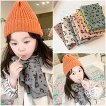 호피스카프1+1랜덤 유아 아동 어린이 스카프 머플러 예쁜패턴