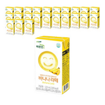 풀무원 풀스키친 바나나라떼 우유, 24개, 125ml