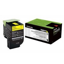 LEXMARK 정품토너 70C8HYE 노랑 CS310n 3K CS410, 단일 수량