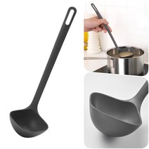 이케아 주방 국자 그레이 31cm 요리 조리 도구 용품 국 찌개 심플한 건지기 손상 없는 전골 앞접시 쿡웨어 쿡킹 건더기 국물 가정용 모던 FULLANDAD 풀렌다드 잡화