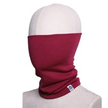 악취측정기 Winter Womens 100% 메리노 울 넥 가이 터 2 층 여성 스카프 링 소프트 열 방지 냄새 수분, [04] DK Red, [01] One Size Fits M