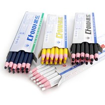 보성 채점용 종이말이 색연필 12입 다이아몬드 유리용, 파랑 x 1개