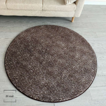 유럽식 원형 러그 서재 카펫 두꺼운 거실 티 테이블 침대