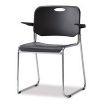 KM-140 광일멀티 팔유 고정 사무용 의자/무패드/검정색