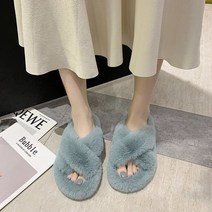 어그 슬리퍼 실내화 여성 슬리퍼 가을 겨울 양모 따뜻한 신발 야외 레저 슬라이드 패션 플랫 비 슬립 숙녀