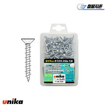 논프라피스 접시 5x70mm 유니카 나사못 칼블럭 직결