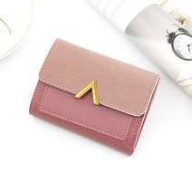 unistybag 여성 지갑 패션 카드 홀더 동전 지갑 여성 지갑 small money 지갑 new 클러치 백, 장미빛