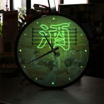 LED시계액자35R 전통주점.꾸밈, 타입1소주