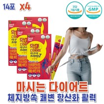 남자 여자 예신 마시는 뱃살 다이어트 효과좋은 단기간 4주 하체 체지방컷팅제 쾌변 식이섬유 영양제 x4