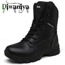 고어텍스스패츠 야외 사막 카모 통기성 하이킹 신발 봄 가을 남자 등산 내마모성 전술 훈련 부츠, 11, 03 02 Black_07 11