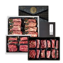 미국산 쇠고기 블랙앵거스 소고기 갈비살 안창살 토시살 살치살 부채살 척아이롤 모둠 구이용 수입소 갈비 선물세트 냉장, d. 블랙앵거스 탑초이스 4호
