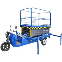 3륜 전동차 고소작업차 고소작업대 승강기 리프트, 전기 삼륜 리프트 10m 하중 농축 및 확대 예금