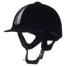 승마 헬멧 마장술 모자 장비 말 스웨이드 통기성 60cm, 52cm개, SYT-926
